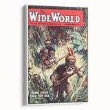 Sepik River Free for All - Vintage Magazine Cover Wall Art