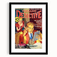 The Scarlet Heritage - Vintage Detective Magazine Cover Art