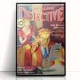 The Scarlet Heritage - Vintage Detective Magazine Cover Art