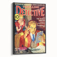 The Scarlet Heritage - Vintage Detective Magazine Cover Art