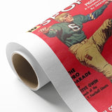 Pigskin Pressure - Vintage Sports Magazine Cover Wall Art