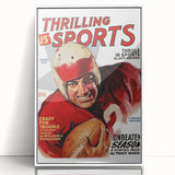 Crazy for Trouble - Vintage Sports Magazine Cover Wall Art