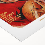 Crazy for Trouble - Vintage Sports Magazine Cover Wall Art