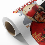 Crazy for Trouble - Vintage Sports Magazine Cover Wall Art
