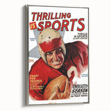 Crazy for Trouble - Vintage Sports Magazine Cover Wall Art