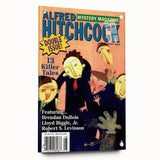 Vintage Magazine Cover Art - Alfred Hitchcock’s Mystery Magazine