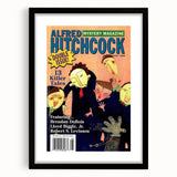Vintage Magazine Cover Art - Alfred Hitchcock’s Mystery Magazine