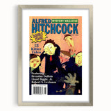 Vintage Magazine Cover Art - Alfred Hitchcock’s Mystery Magazine
