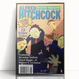 Vintage Magazine Cover Art - Alfred Hitchcock’s Mystery Magazine