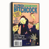 Vintage Magazine Cover Art - Alfred Hitchcock’s Mystery Magazine