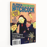 Vintage Magazine Cover Art - Alfred Hitchcock’s Mystery Magazine