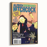 Vintage Magazine Cover Art - Alfred Hitchcock’s Mystery Magazine