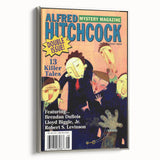 Vintage Magazine Cover Art - Alfred Hitchcock’s Mystery Magazine