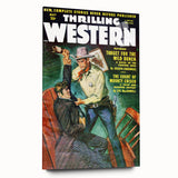 Target for the Wild Bunch - Vintage Western Magazine Cover Art