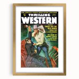 Target for the Wild Bunch - Vintage Western Magazine Cover Art