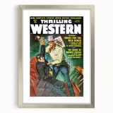 Target for the Wild Bunch - Vintage Western Magazine Cover Art