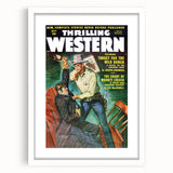 Target for the Wild Bunch - Vintage Western Magazine Cover Art