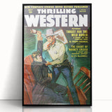 Target for the Wild Bunch - Vintage Western Magazine Cover Art