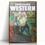 Target for the Wild Bunch - Vintage Western Magazine Cover Art