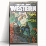 Target for the Wild Bunch - Vintage Western Magazine Cover Art