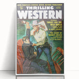 Target for the Wild Bunch - Vintage Western Magazine Cover Art