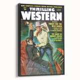 Target for the Wild Bunch - Vintage Western Magazine Cover Art