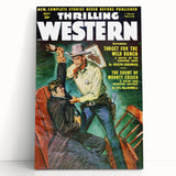 Target for the Wild Bunch - Vintage Western Magazine Cover Art
