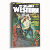 Target for the Wild Bunch - Vintage Western Magazine Cover Art