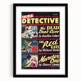 The Dead Don’t Care - Vintage Detective Magazine Cover Art