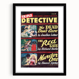 The Dead Don’t Care - Vintage Detective Magazine Cover Art