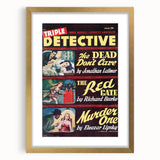 The Dead Don’t Care - Vintage Detective Magazine Cover Art