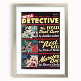 The Dead Don’t Care - Vintage Detective Magazine Cover Art