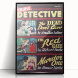 The Dead Don’t Care - Vintage Detective Magazine Cover Art
