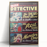 The Dead Don’t Care - Vintage Detective Magazine Cover Art