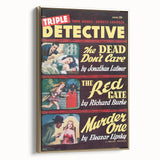 The Dead Don’t Care - Vintage Detective Magazine Cover Art