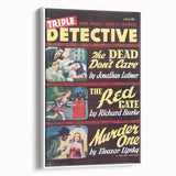 The Dead Don’t Care - Vintage Detective Magazine Cover Art