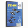 True Magazine - Vintage Aviation Magazine Cover Wall Art