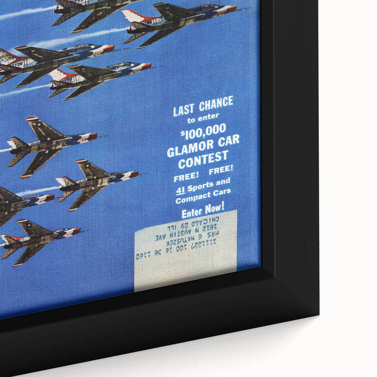 True Magazine - Vintage Aviation Magazine Cover Wall Art