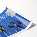 True Magazine - Vintage Aviation Magazine Cover Wall Art