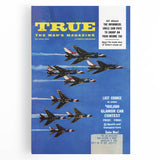 True Magazine - Vintage Aviation Magazine Cover Wall Art
