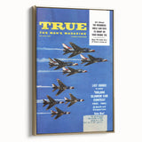 True Magazine - Vintage Aviation Magazine Cover Wall Art