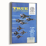 True Magazine - Vintage Aviation Magazine Cover Wall Art