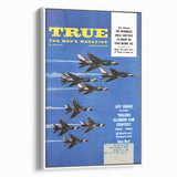 True Magazine - Vintage Aviation Magazine Cover Wall Art