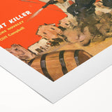 Vintage Magazine Cover Art – Western Action Classic Print