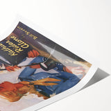 Vintage Magazine Cover Art – Western Love Classic Romance Print