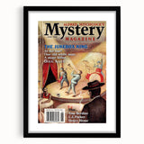 Vintage Magazine Cover Art - Alfred Hitchcock’s Mystery Magazine