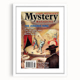 Vintage Magazine Cover Art - Alfred Hitchcock’s Mystery Magazine