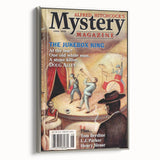 Vintage Magazine Cover Art - Alfred Hitchcock’s Mystery Magazine