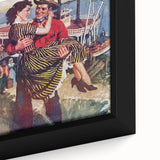 Vintage Magazine Cover Art – Western Romances Classic Print