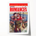 Vintage Magazine Cover Art – Western Romances Classic Print
